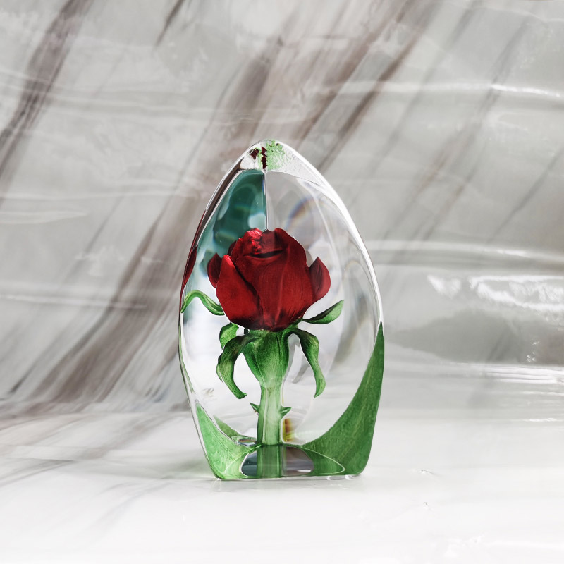 Rose Floral Fantasy Series Flowers Home Art Decoration Blessing Gift Ornament