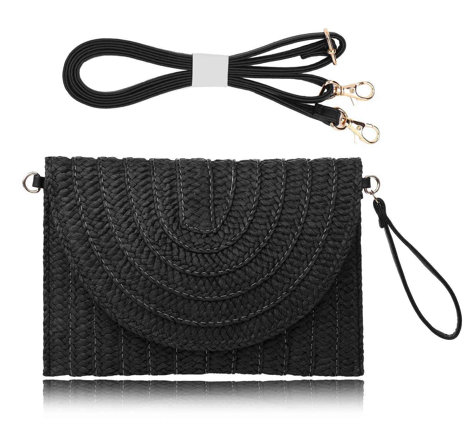 Crossbody Bag Summer Women woven Envelope Bag