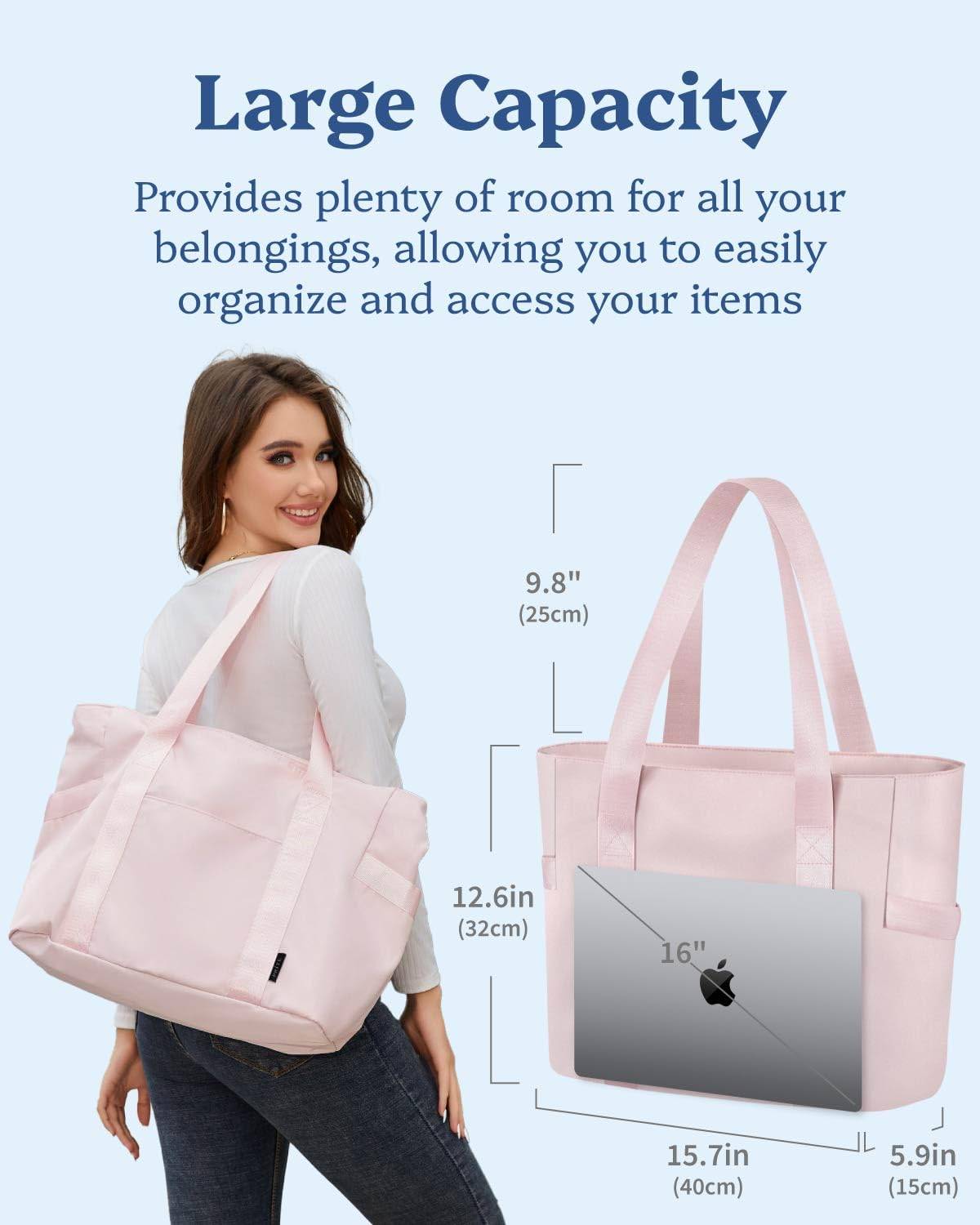 Tote Bag for Women Weekender Bag with Laptop Compartment for Work Nurse Travel Gym