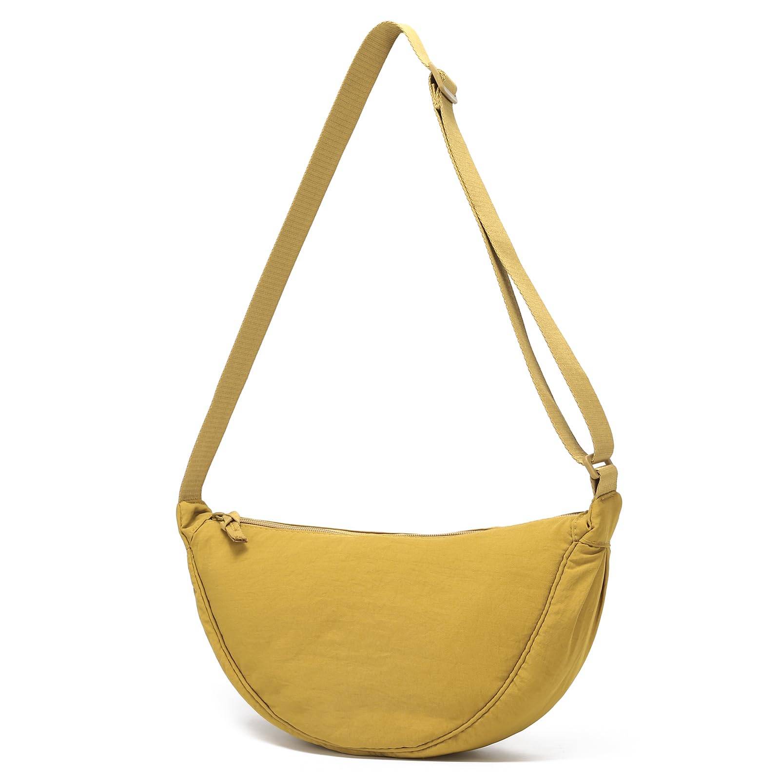 Women Crossbody Bag with Half Moon Shape