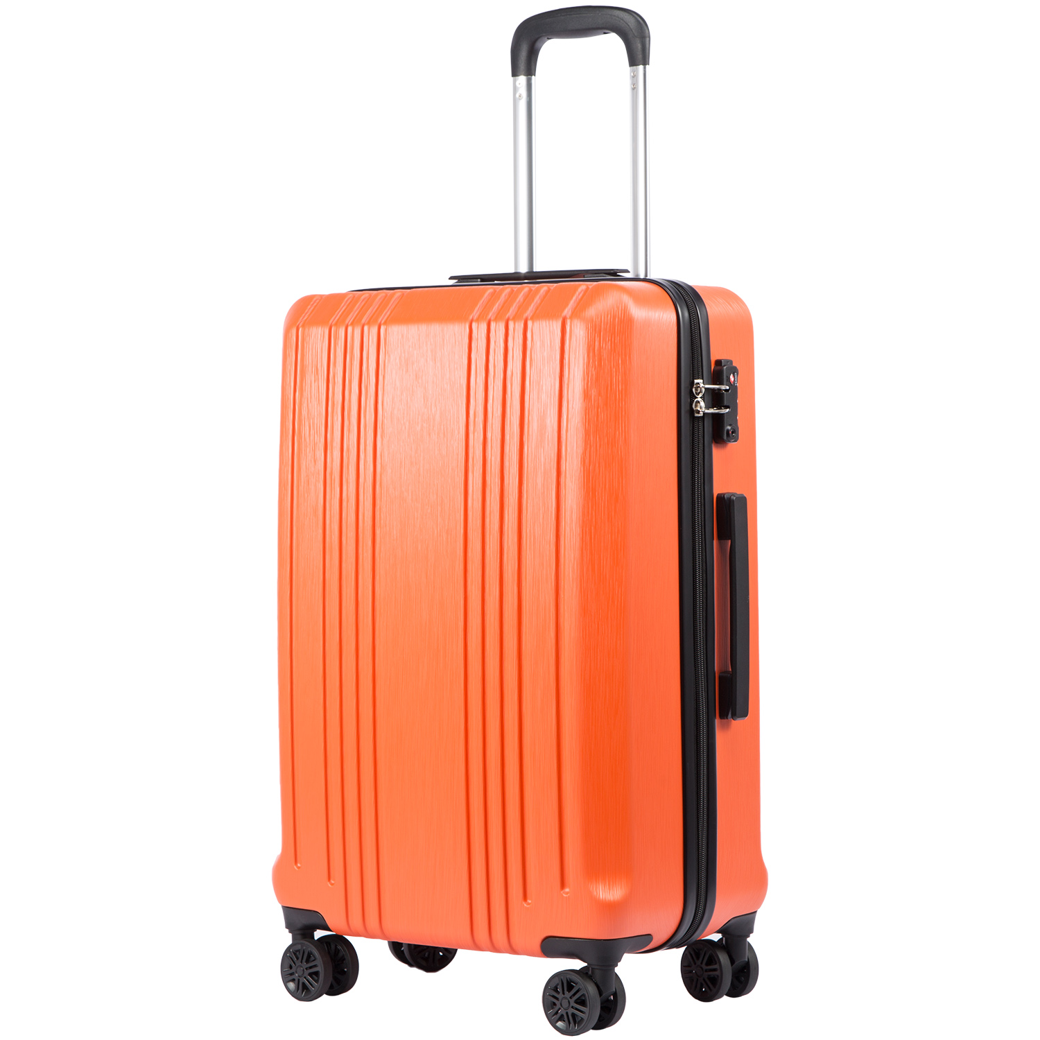 Coolife Luggage Suitcase PC+ABS with TSA Lock Spinner Carry on Hardshell Lightweight 20in 24in 28in  YD60S/M/L