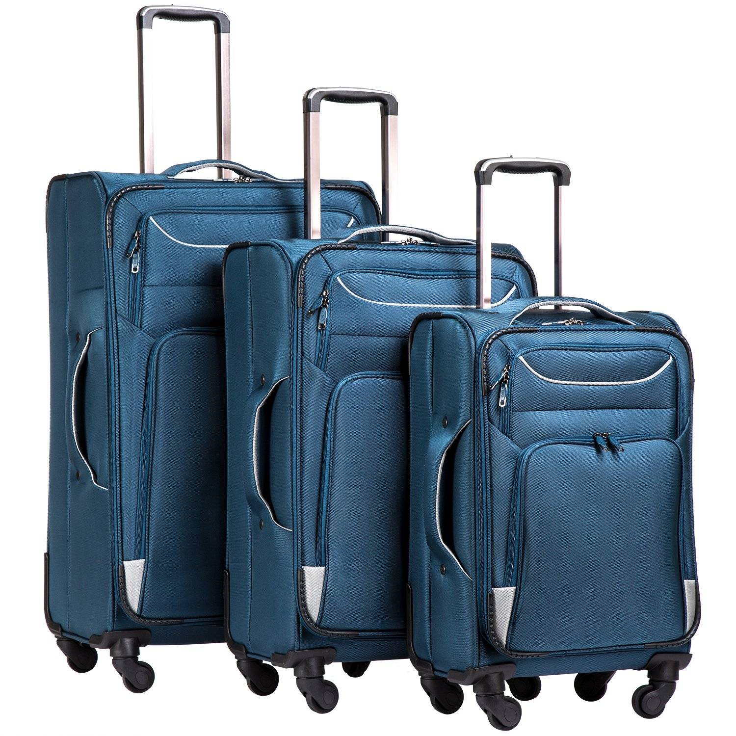 coolife-luggage-3-piece-set-suitcase-spinner-softshell-lightweight-yd55