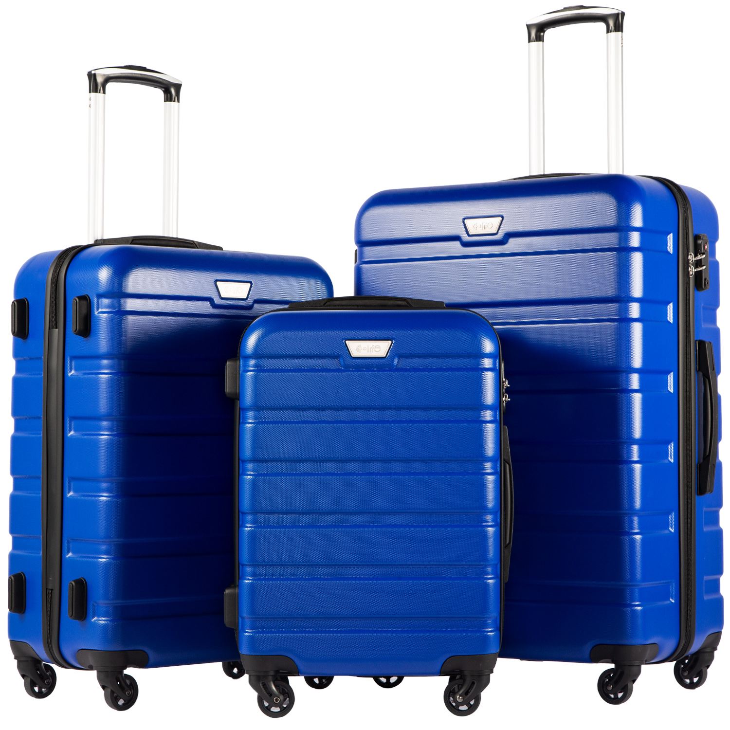 Luggage & Travel Gear Luggage Sets COOLIFE Luggage 3 Piece Set Suitcase ...