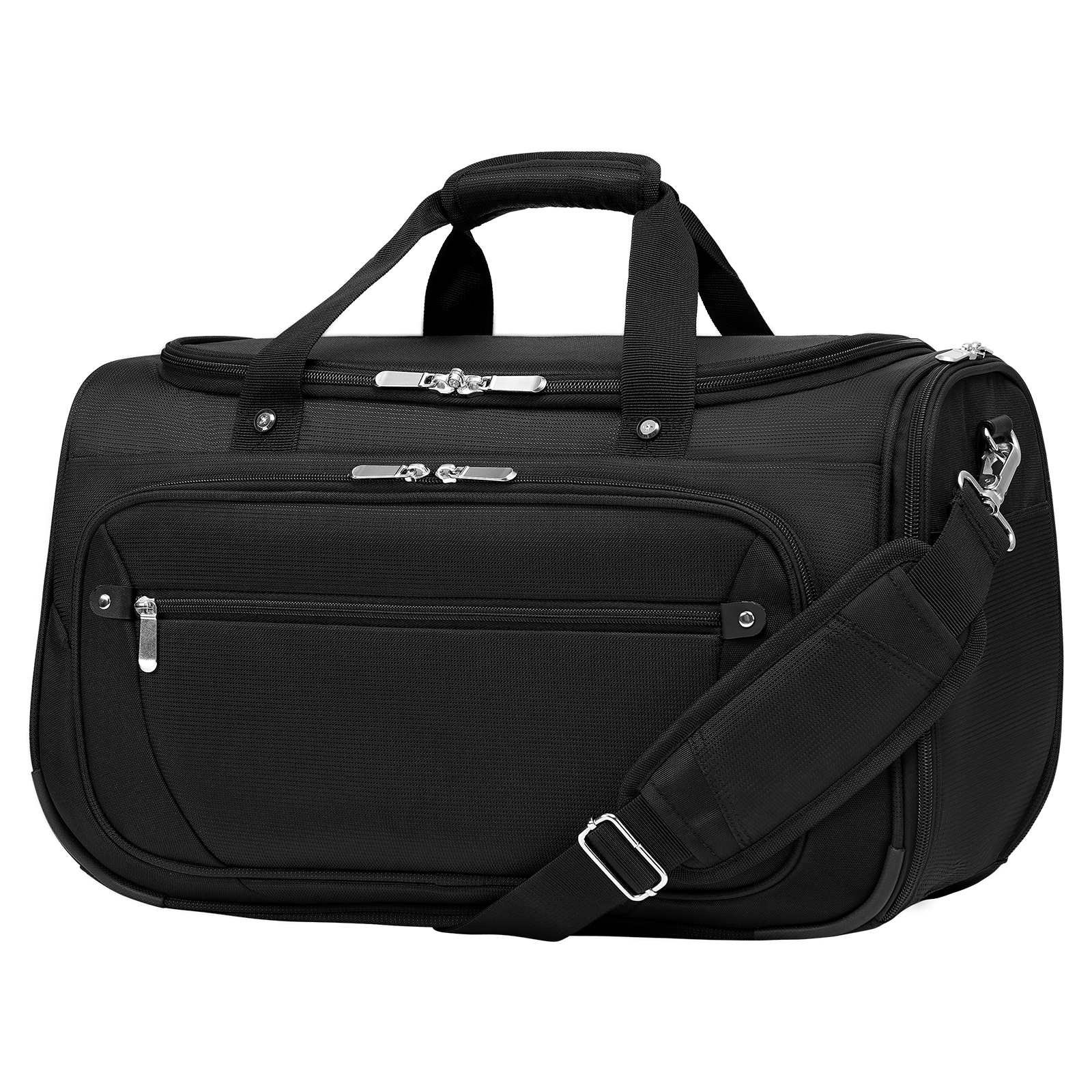 Coolife Travel Duffel Bag Carry-On Travel Tote with Adjustable Strap Overnight Weekender Bag Softside Lightweight Underseat Bag
