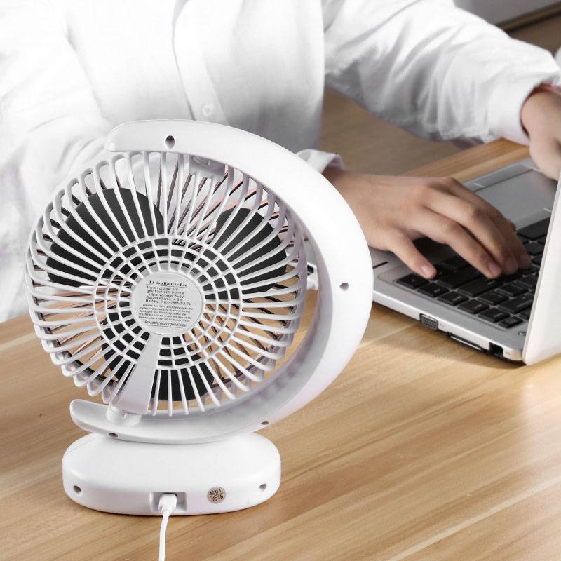 Button Plastic Plastic USB Fans