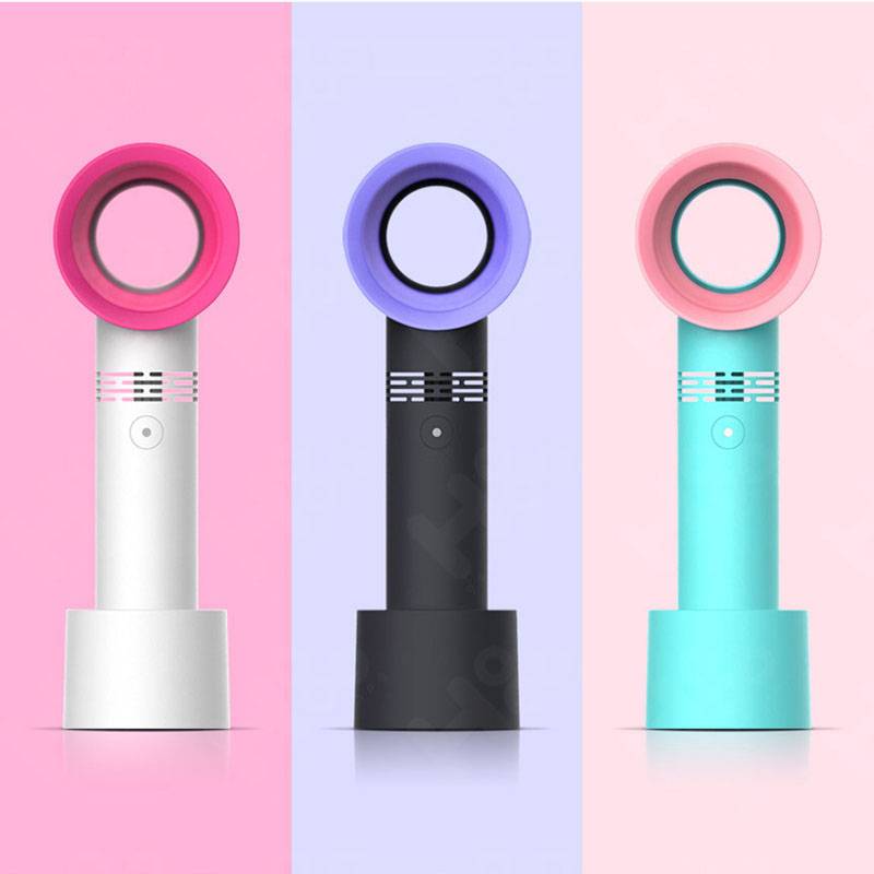 None Button ABS USB Fans