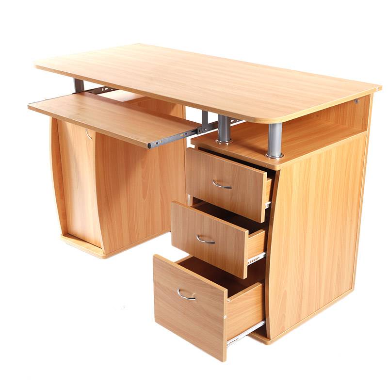 Plain Wood Computer Desks