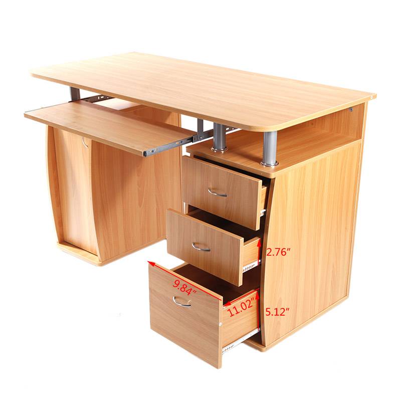 Plain Wood Computer Desks