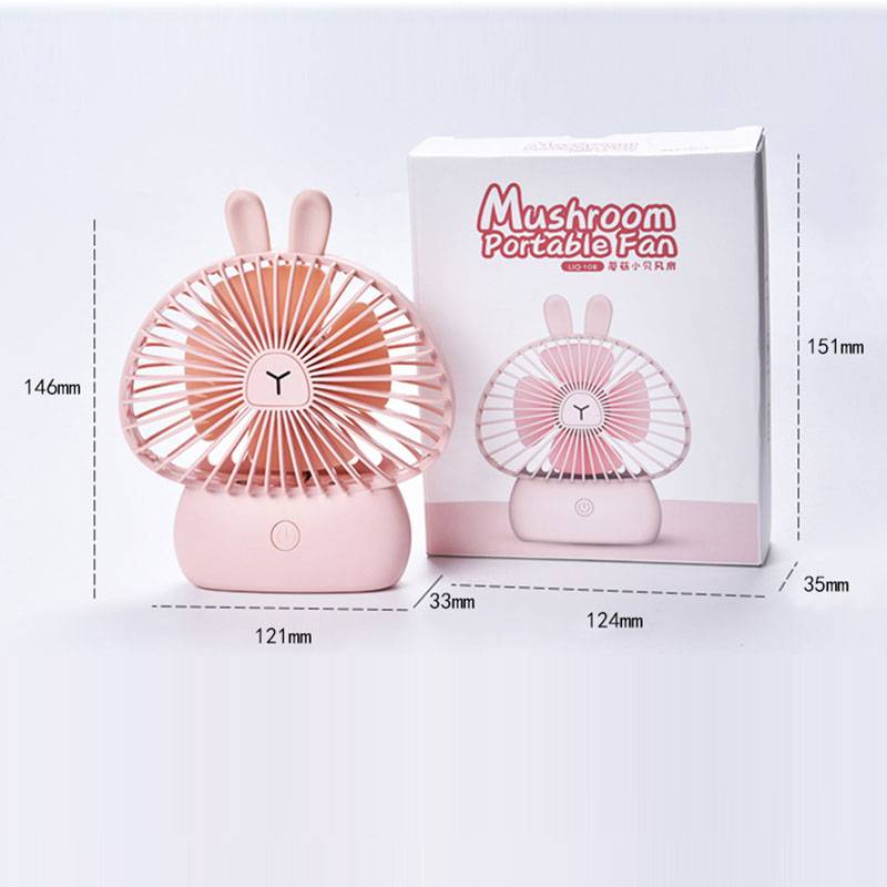 Plastic Button ABS USB Fans