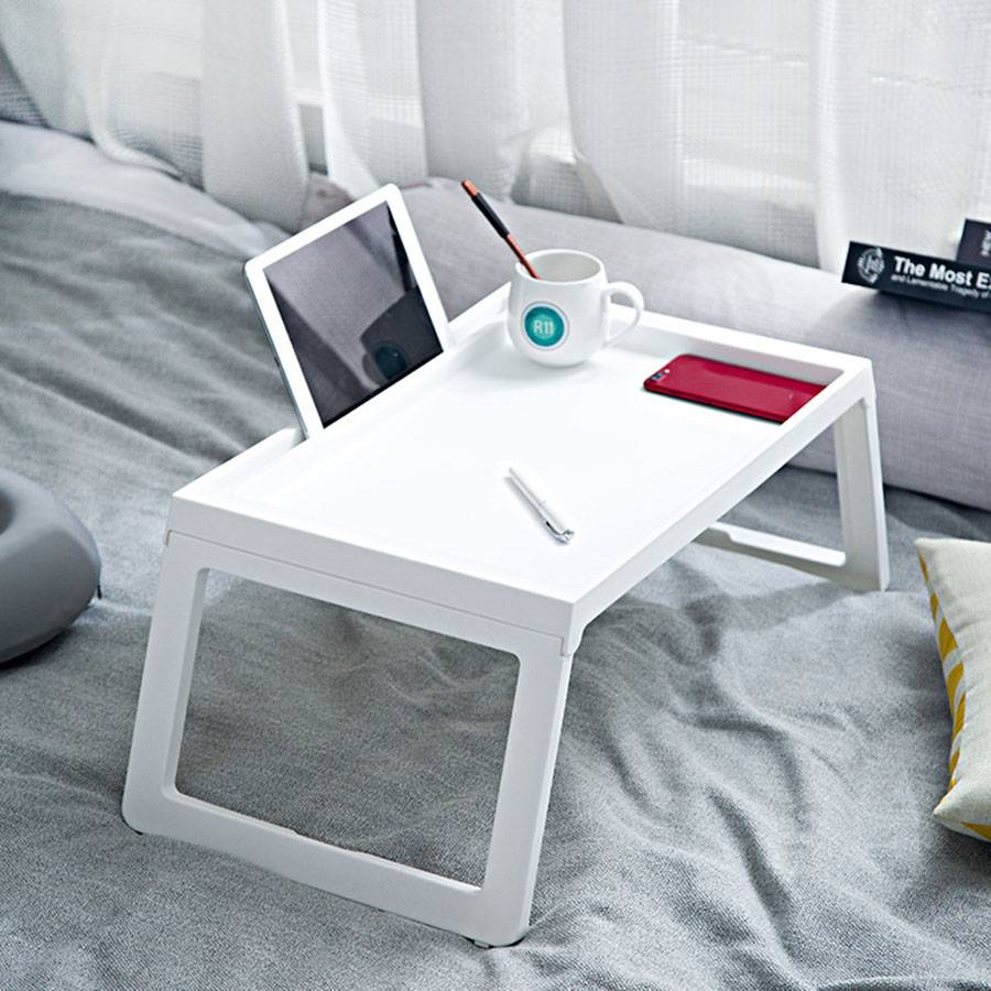 Plain European PP Foldable Computer Desks