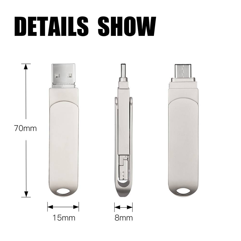 USB3.0 Stainless Steel USB Flash Drives