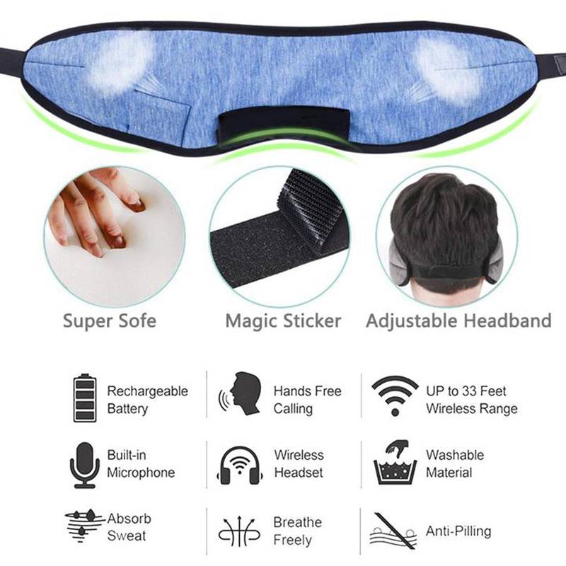 Sleep Headphones Wireless Bluetooth Sleep Eye Mask