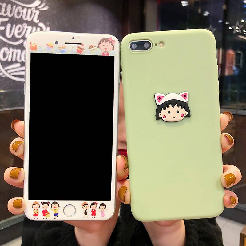 Anti-Knock Case Apple Silicon Mobile Phone Covers