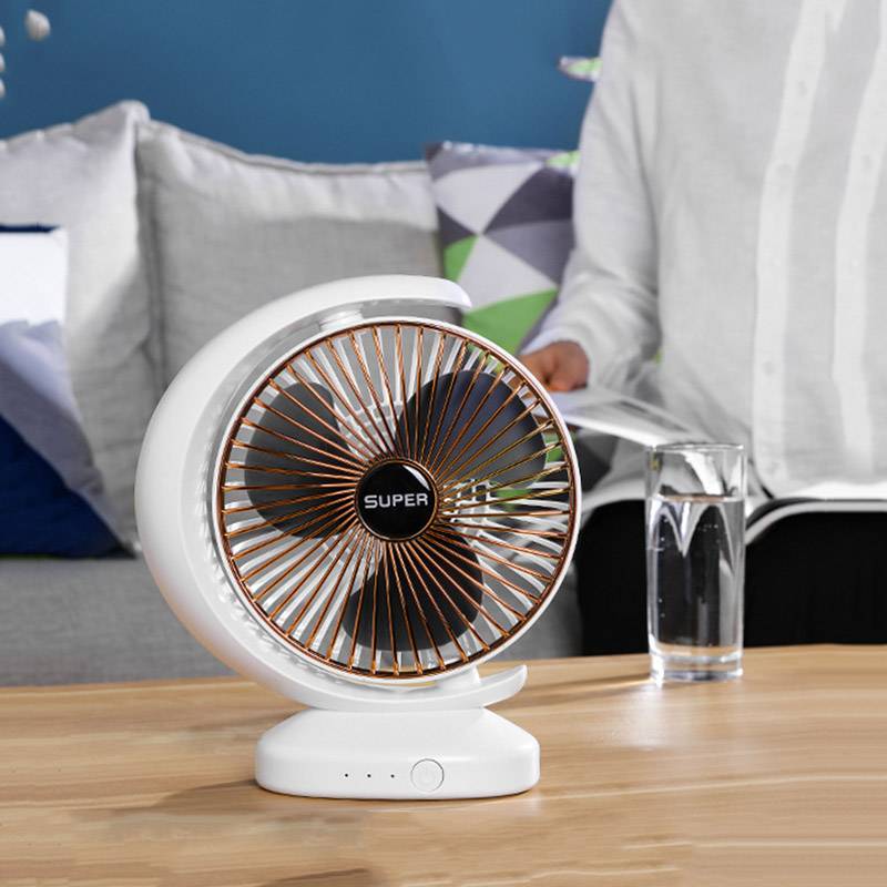 Button Plastic Plastic USB Fans