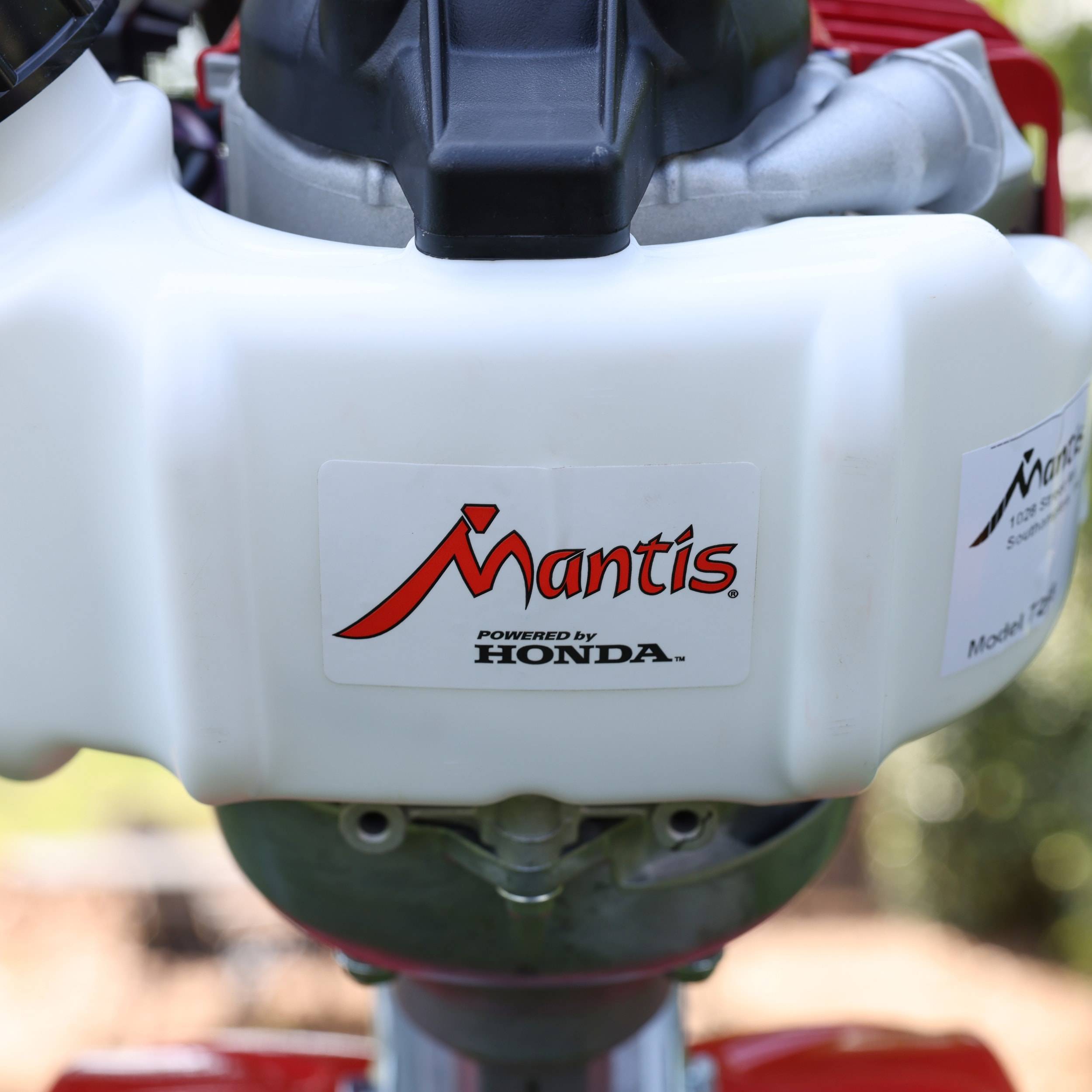 MANTIS 7268 Mini-Tiller/Cultivator 25-cc 9-in Front-Tine Forward-rotating Tiller (CARB)