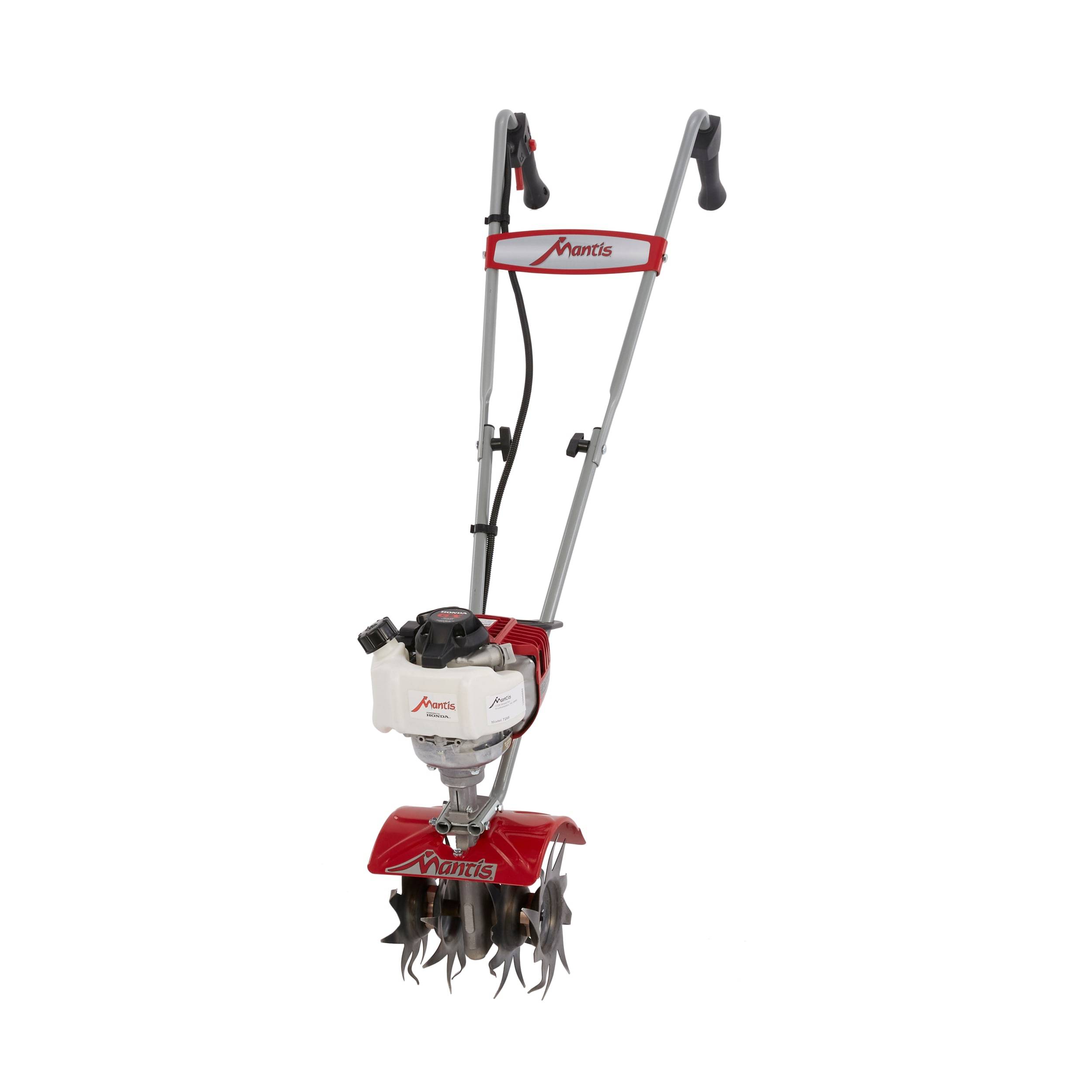 MANTIS 7268 Mini-Tiller/Cultivator 25-cc 9-in Front-Tine Forward-rotating Tiller (CARB)