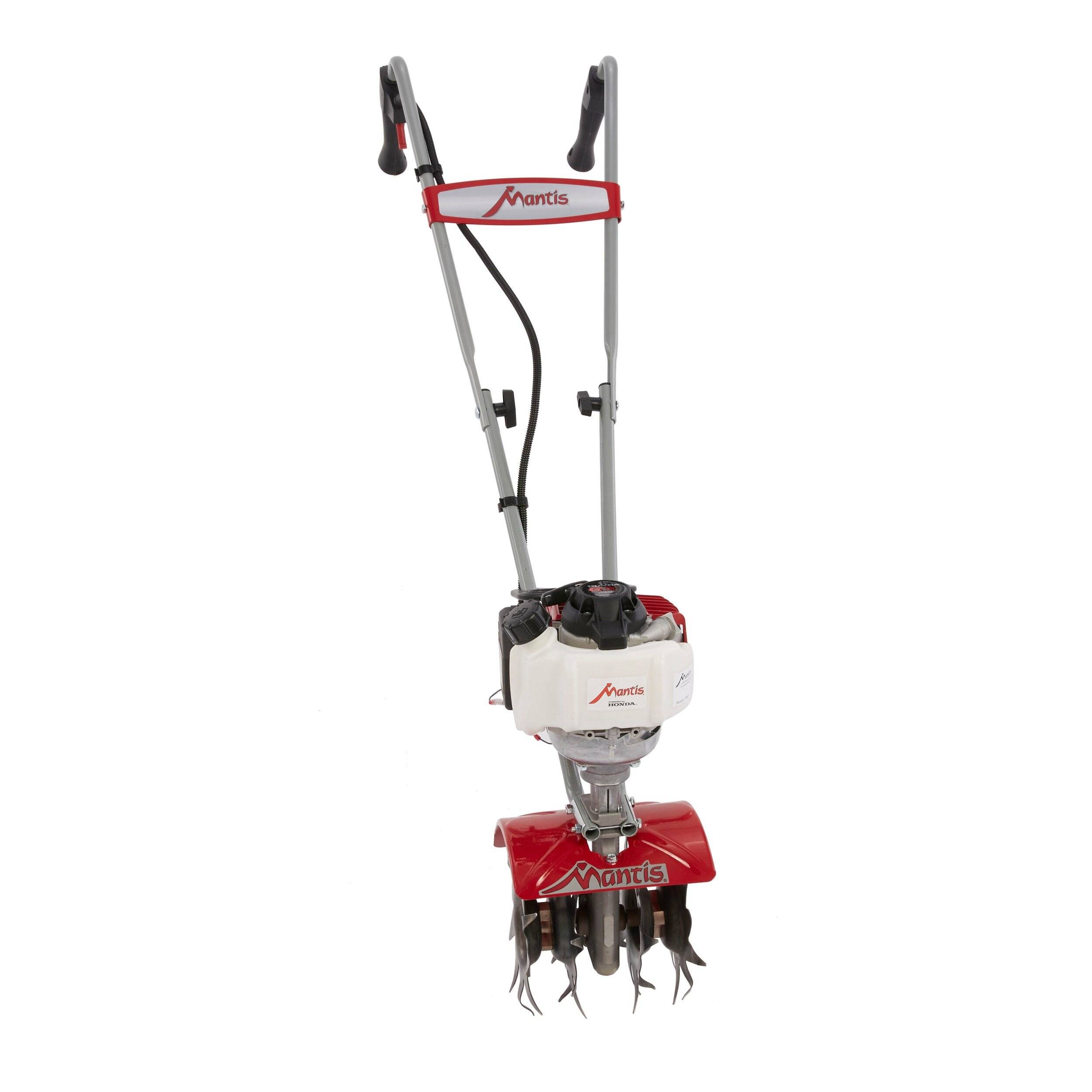 MANTIS 7268 Mini-Tiller/Cultivator 25-cc 9-in Front-Tine Forward-rotating Tiller (CARB)