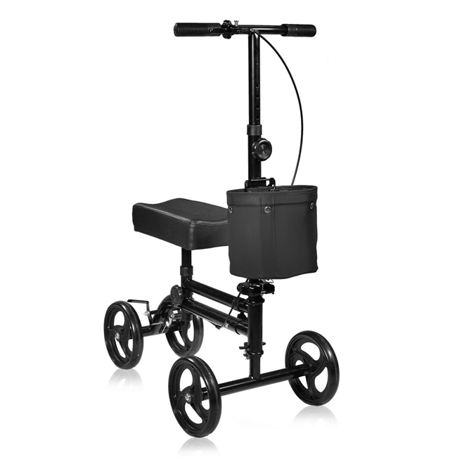 300lbs Foldable Steerable All Terrain Medical Knee Walker Scooter