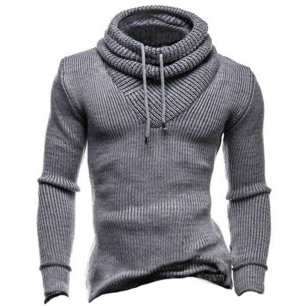 Ericdress Standard Heap Collar Plain Slim Winter Sweater