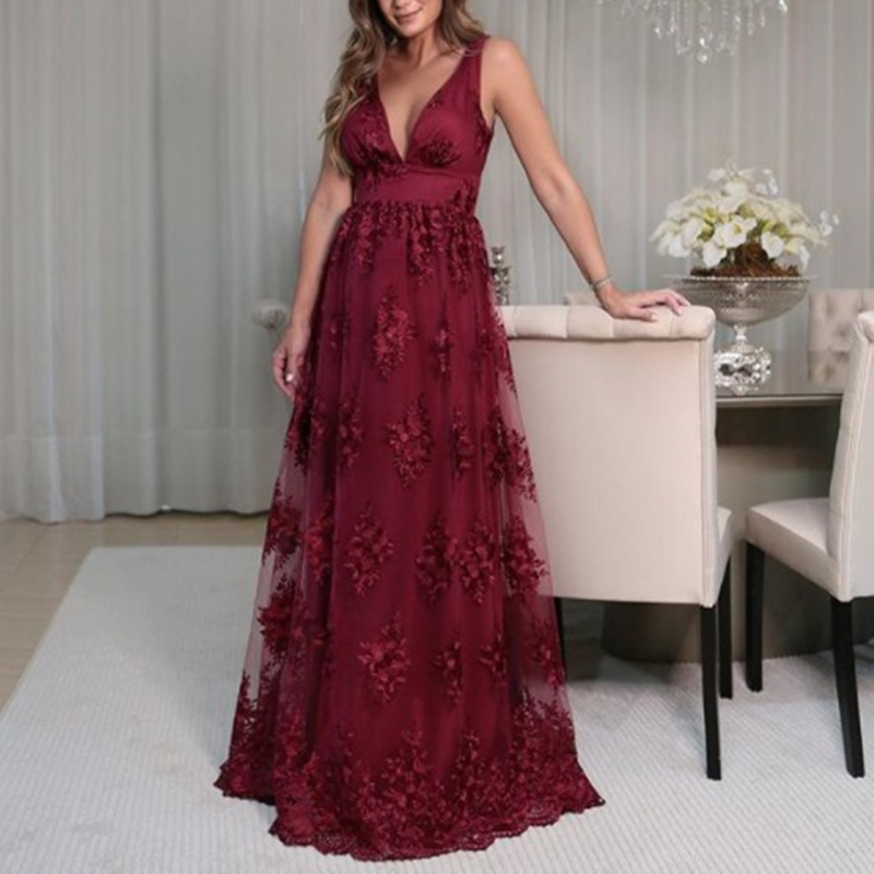 Ericdress A-Line Lace Appliques Mother of the Bride Dress