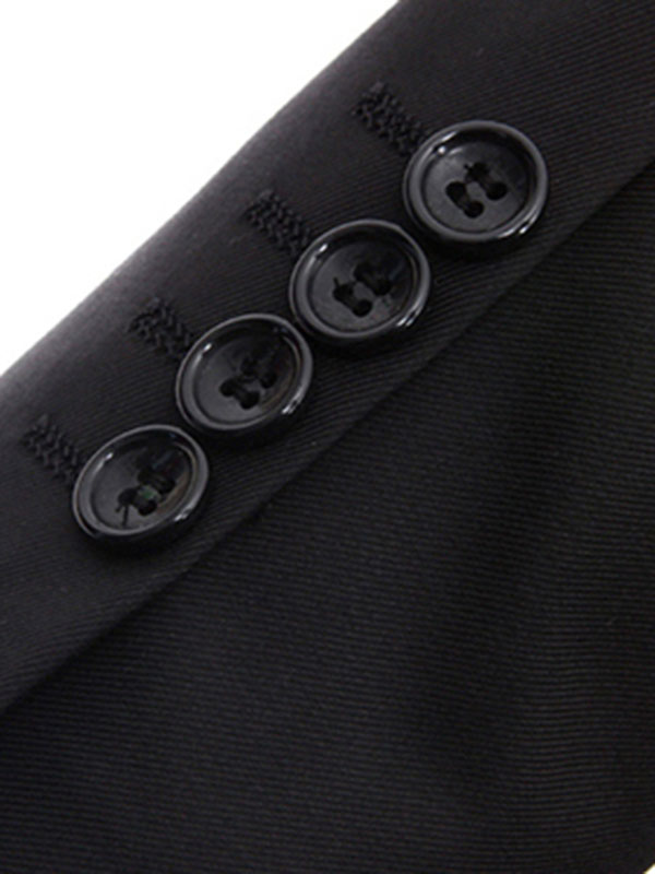 Ericdress Solid Color Slim Three-Piece of Men's Casual Suit