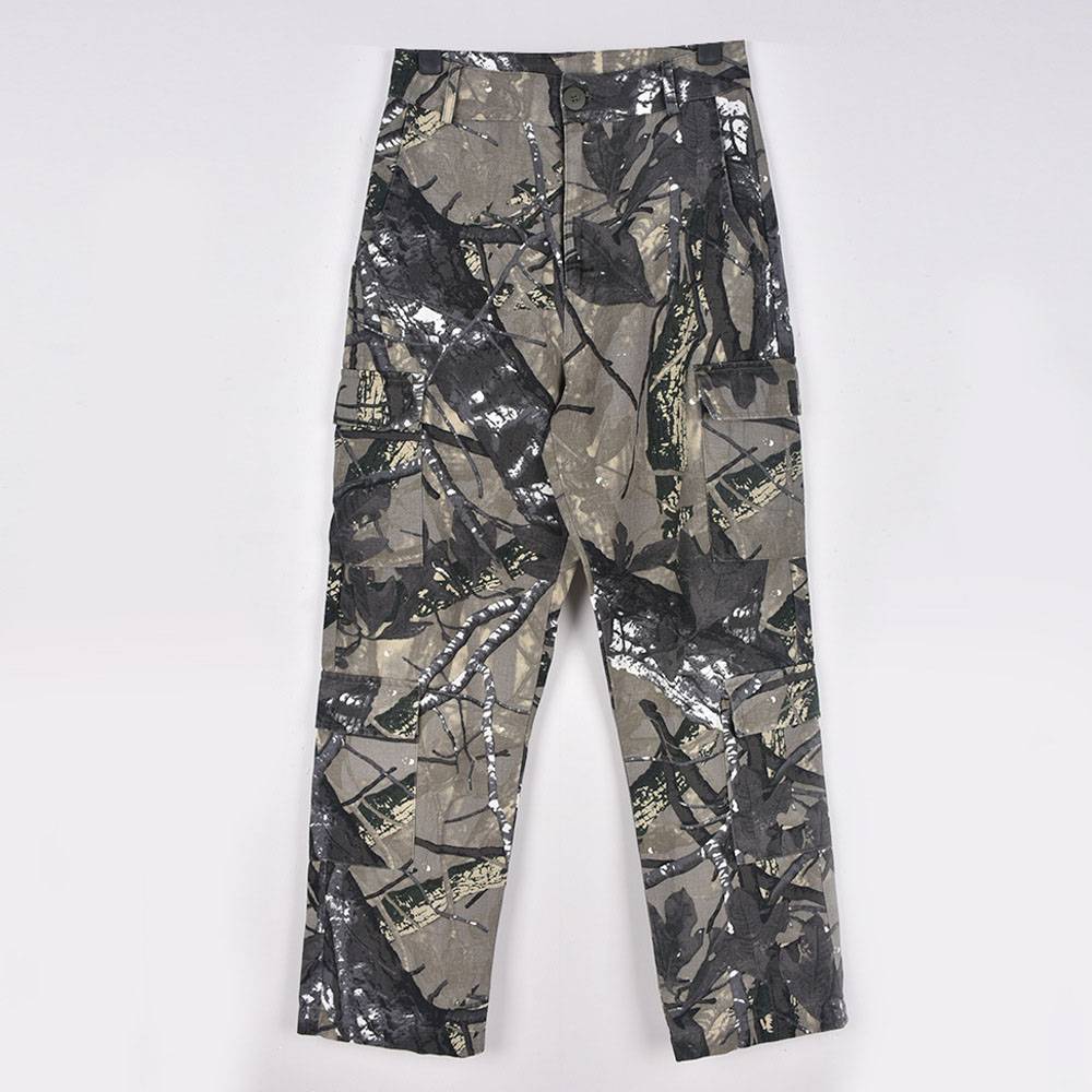 Ericdress Print Loose Camouflage Full Length Straight Casual Pants