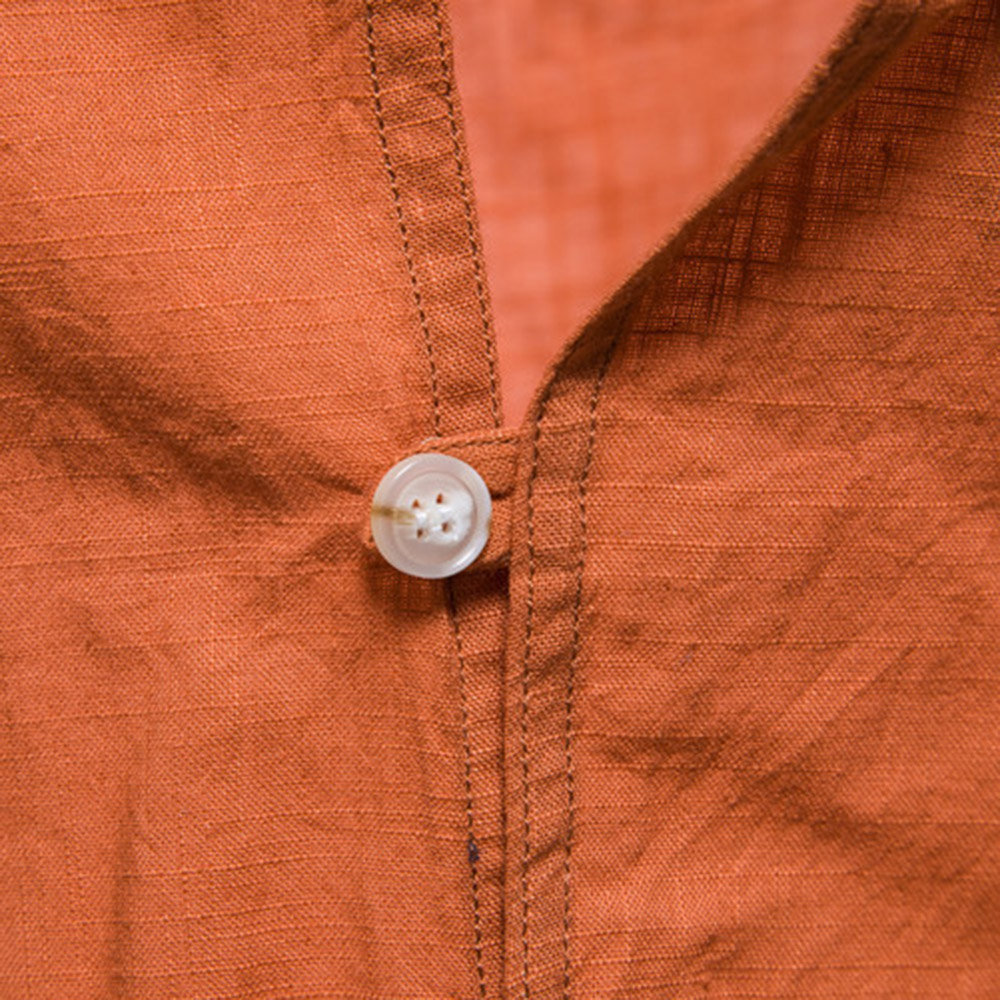 Ericdress Plain Button Hooded Slim Spring Shirt