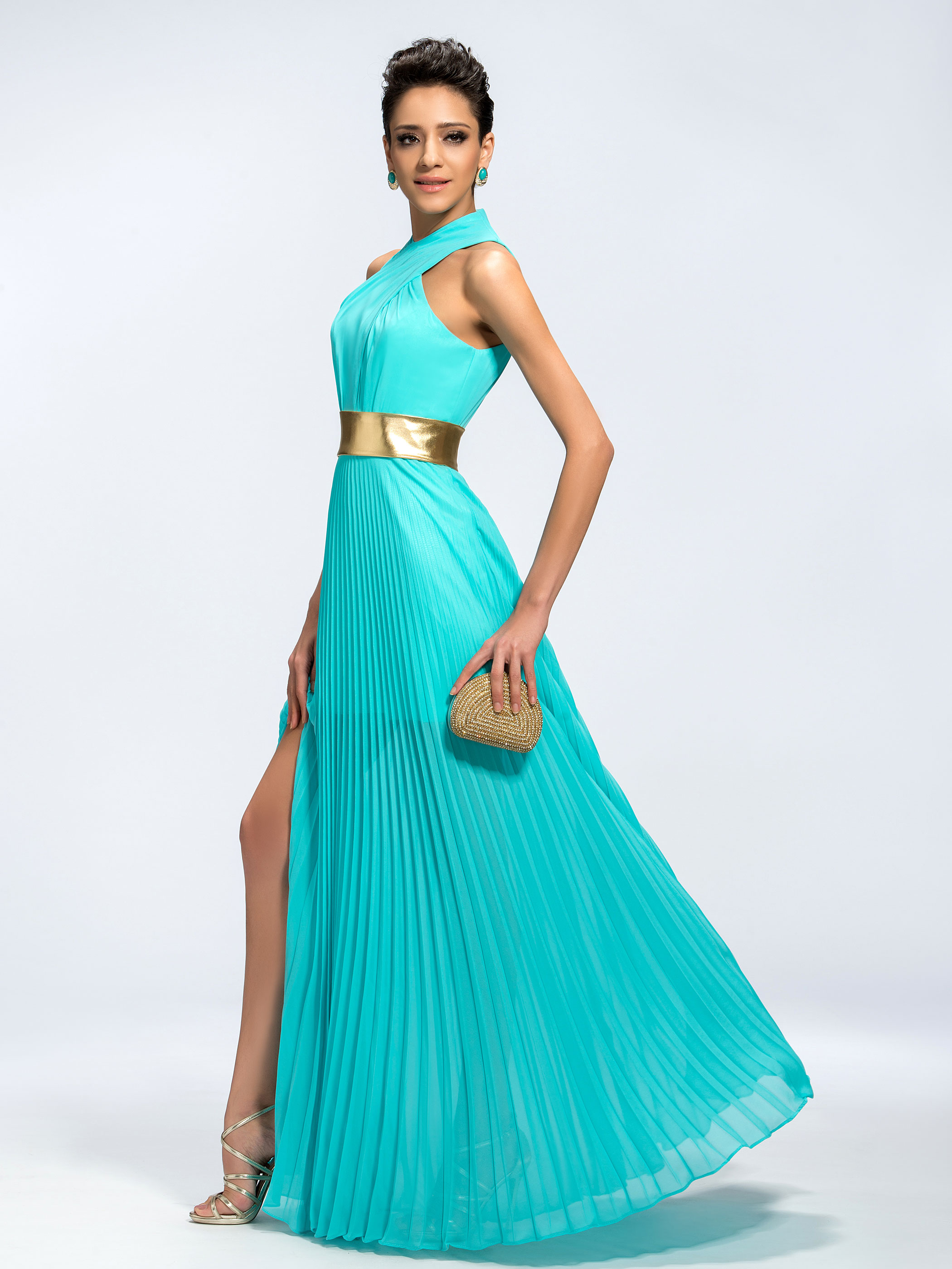 Ericdress Classy Vogue A-Line Split-Front Evening Dress