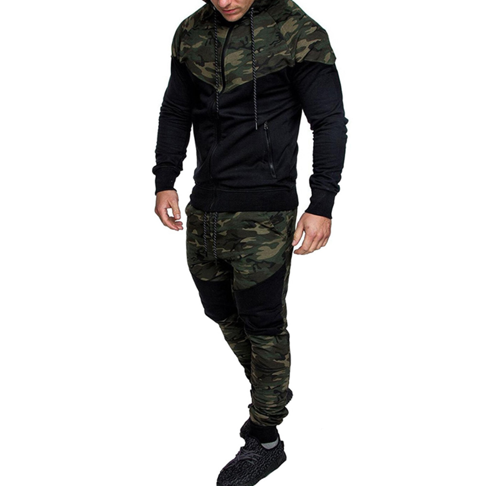 Ericdress Sports Camouflage Pants Fall Outfit