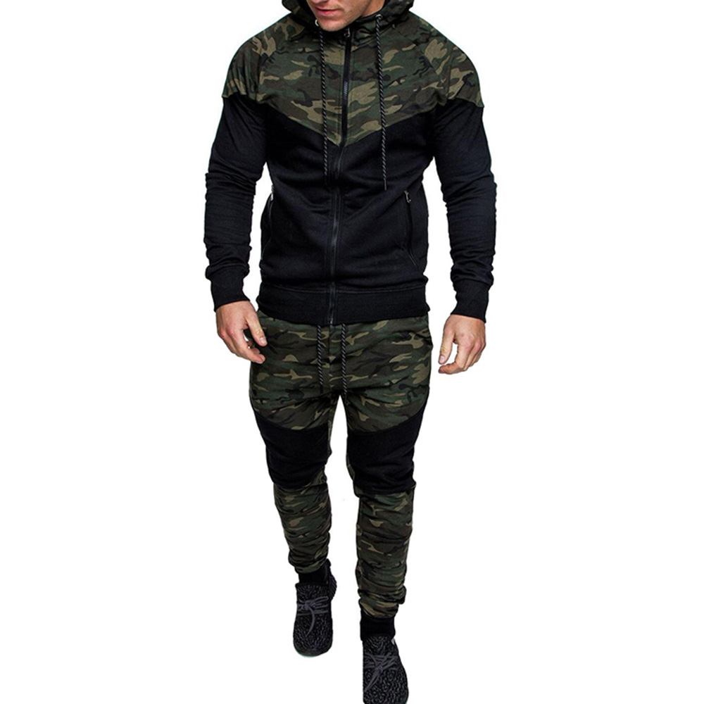 Ericdress Sports Camouflage Pants Fall Outfit