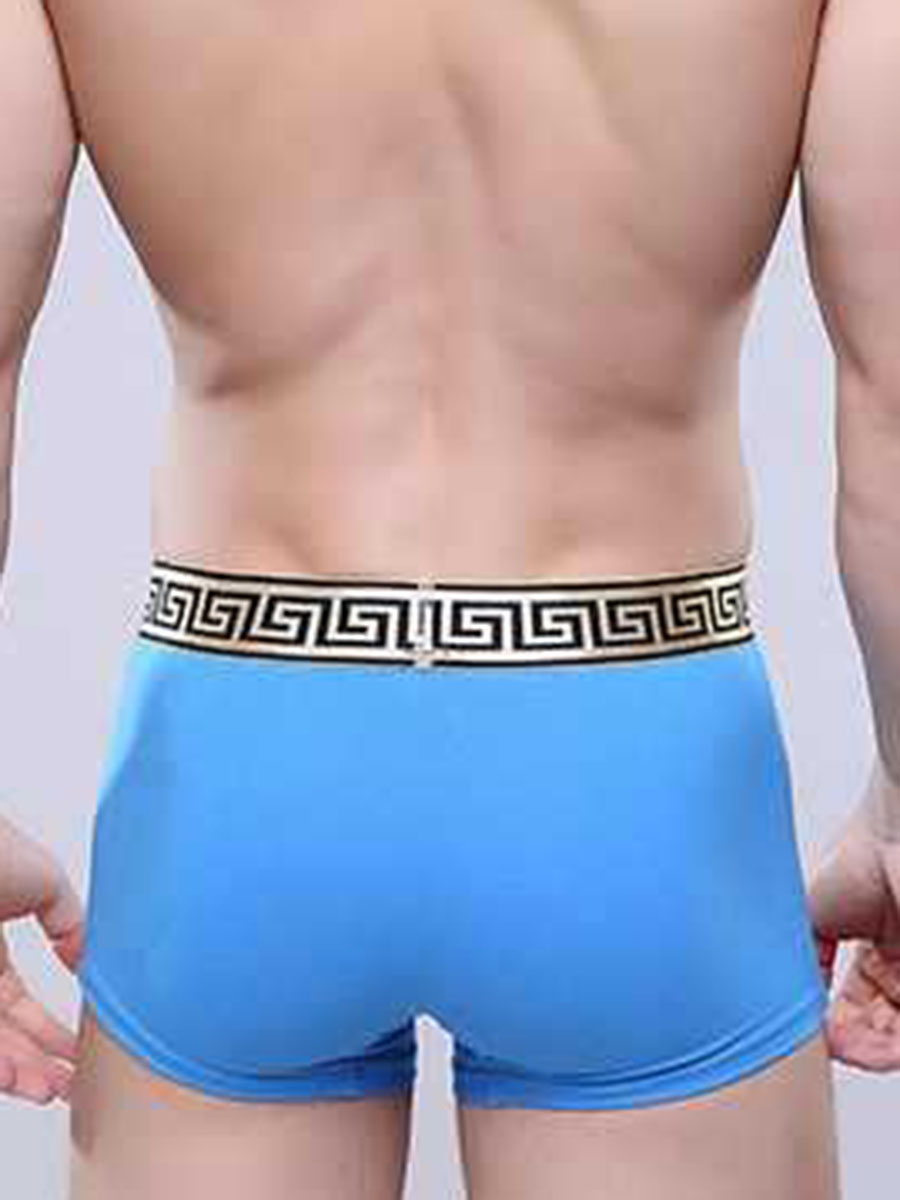 Ericdress Printing Band Modal Breathable Boxer Men's Underwear