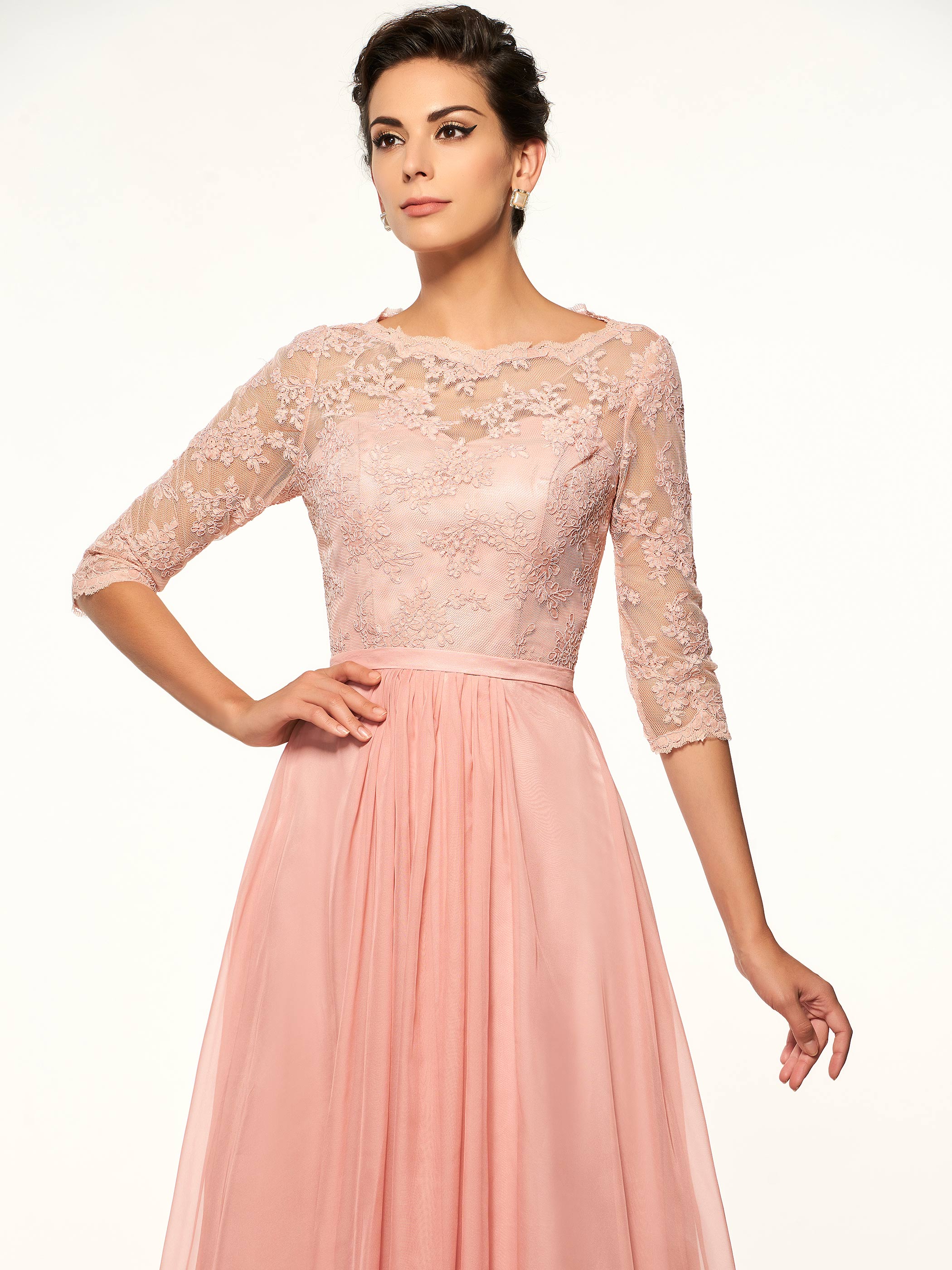Ericdress Lace Half Sleeves Mother Of The Bride Dress
