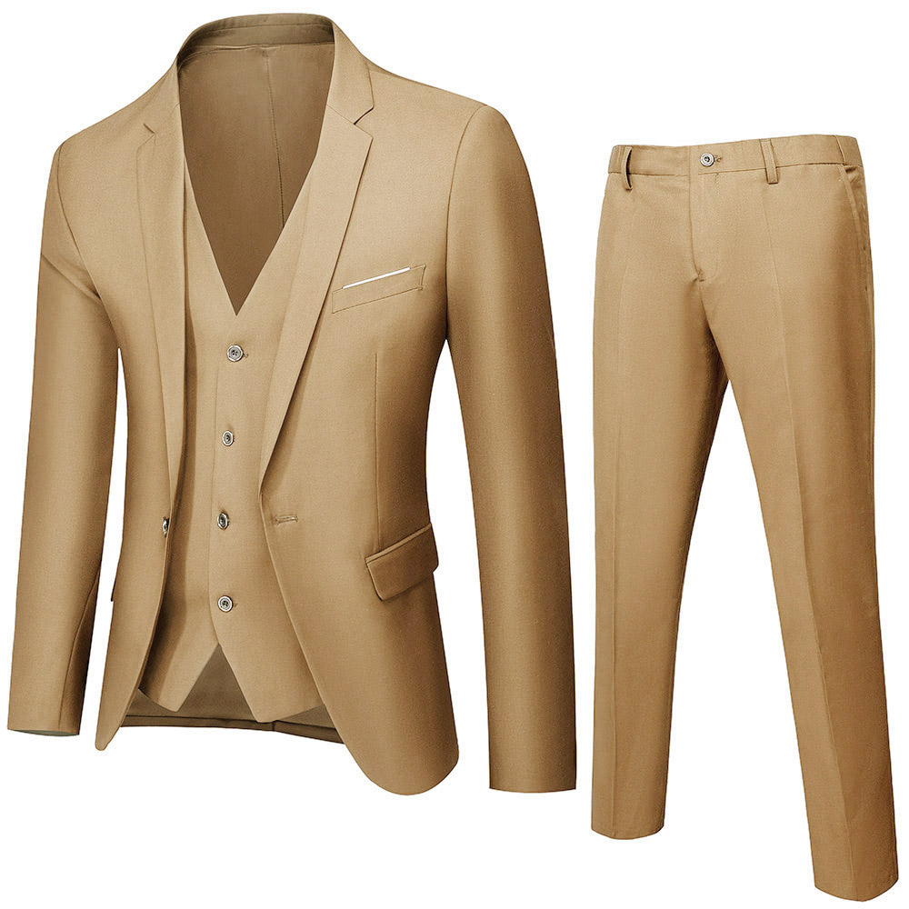 Ericdress OL Button Plain Dress Suit