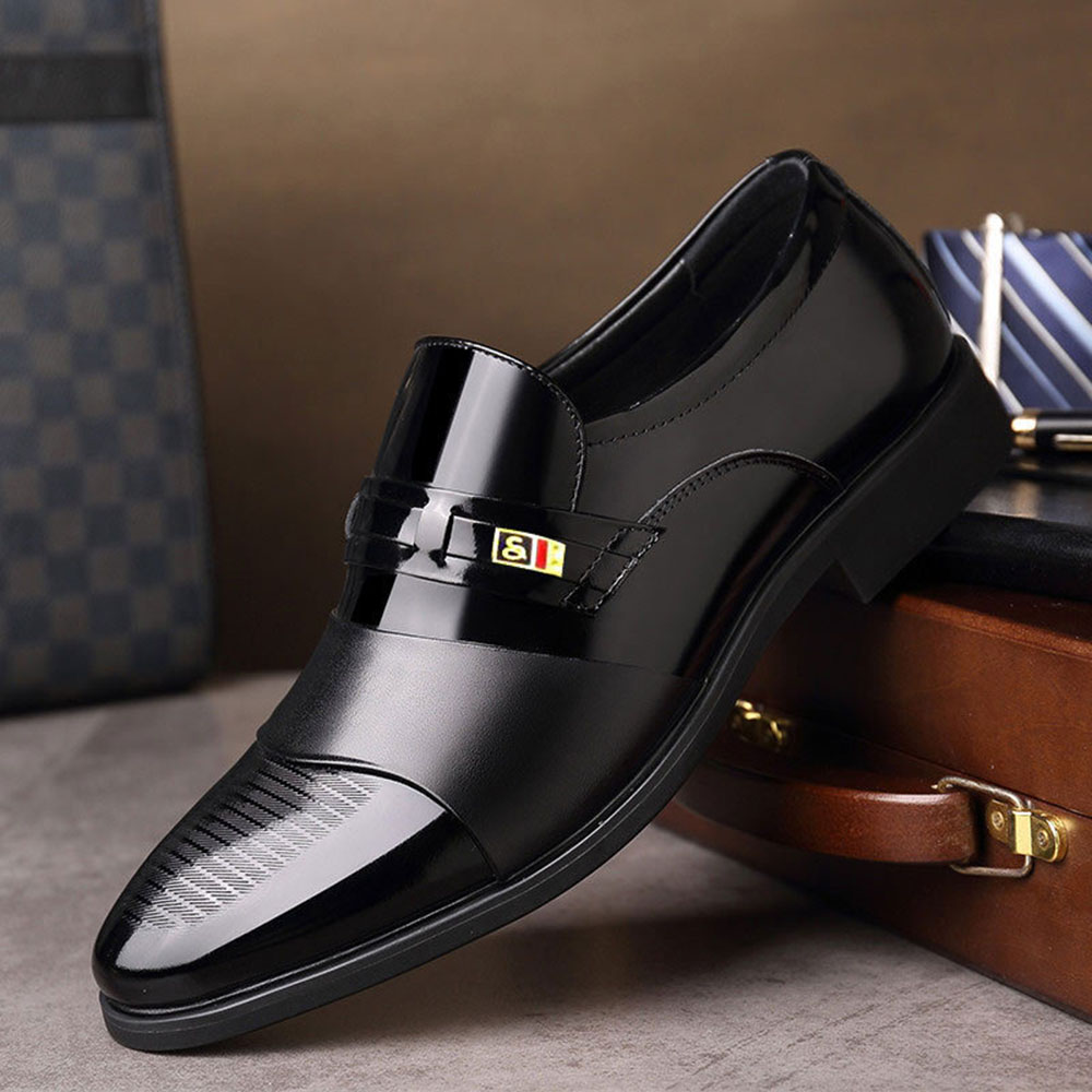 Ericdress Low-Cut Upper PU Leather Men's Shoes