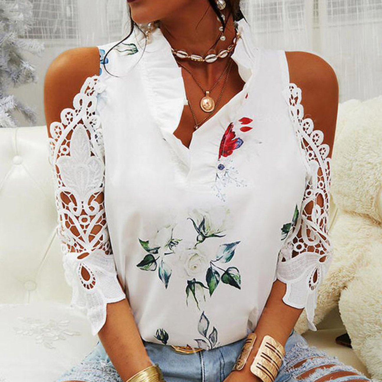 Cheap Beautiful Blouses for Women Online - Ericdress.com