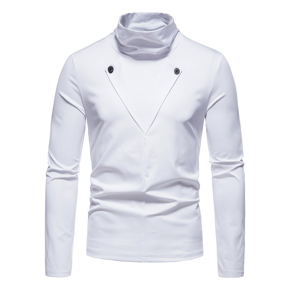 Ericdress Casual Plain Long Sleeve Pullover T-shirt