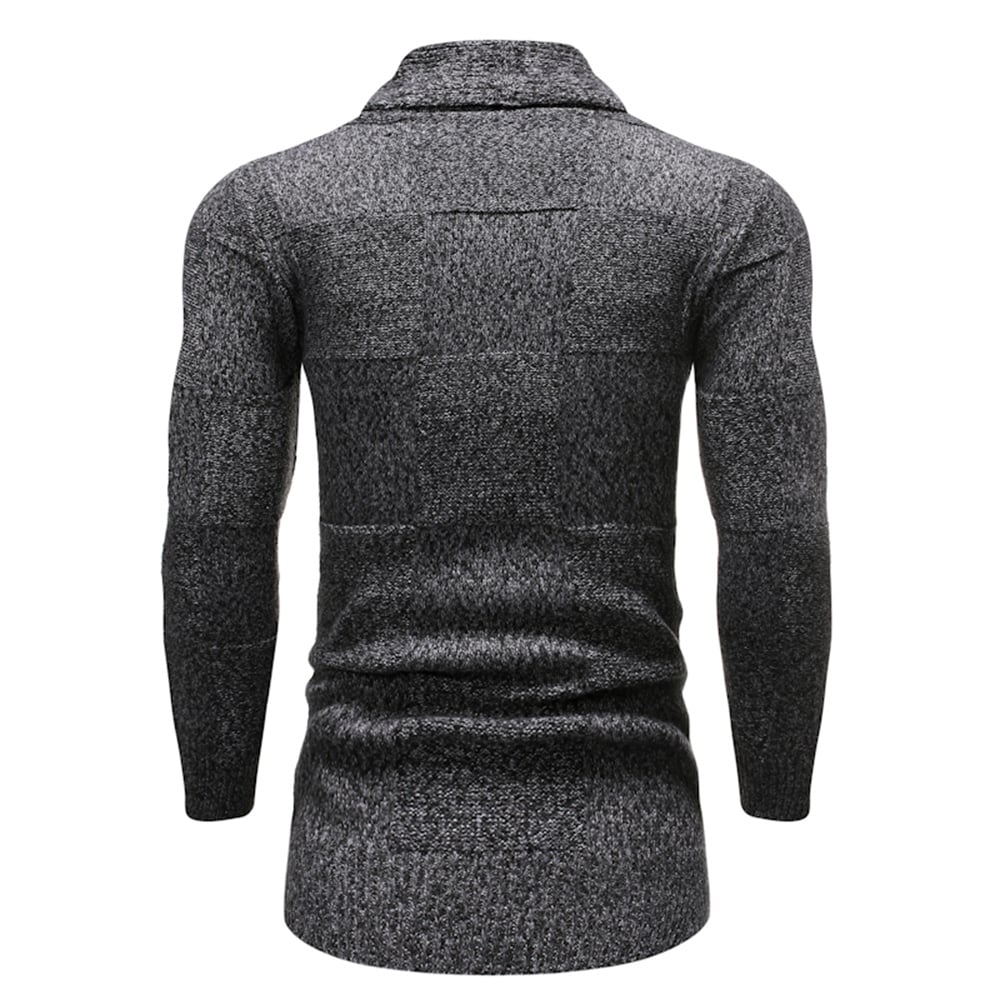 Ericdress Standard Pocket Lapel Fall Slim Sweater
