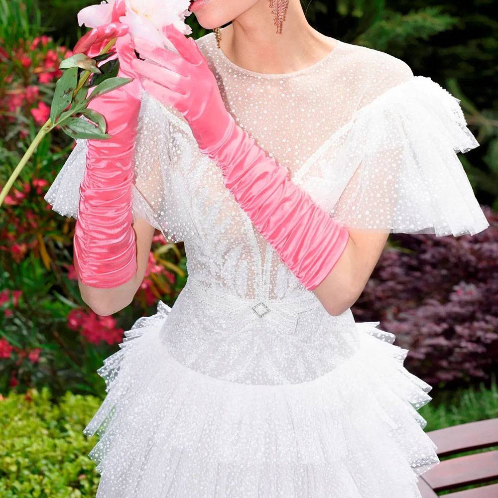 Ericdress Floor-Length Cascading Ruffles Scoop Trumpet/Mermaid Garden/Outdoor Wedding Dress
