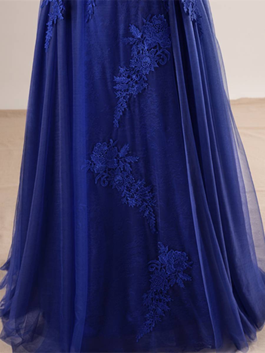 Ericdress A Line Half Sleeves Plus Size Evening Dress