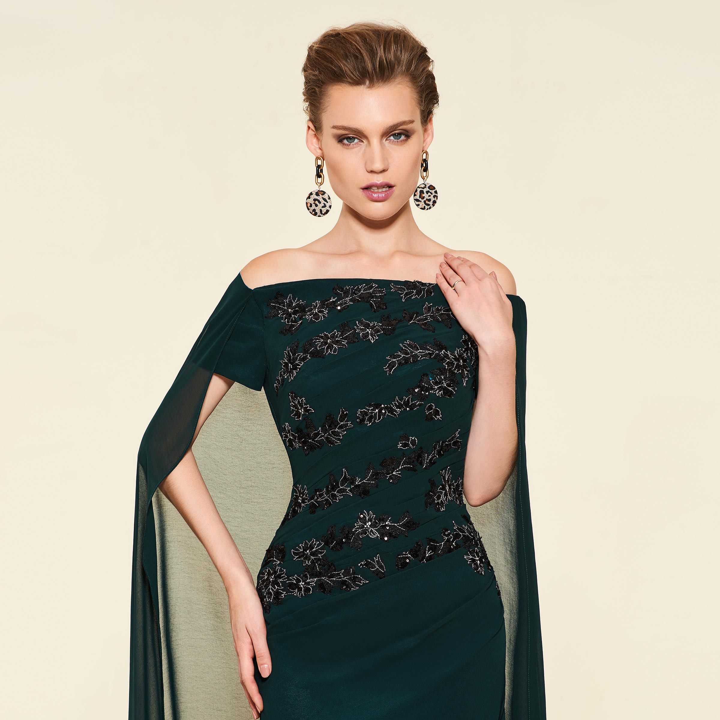 Ericdress Off-The-Shoulder Mermaid Mother of the Bride Dress