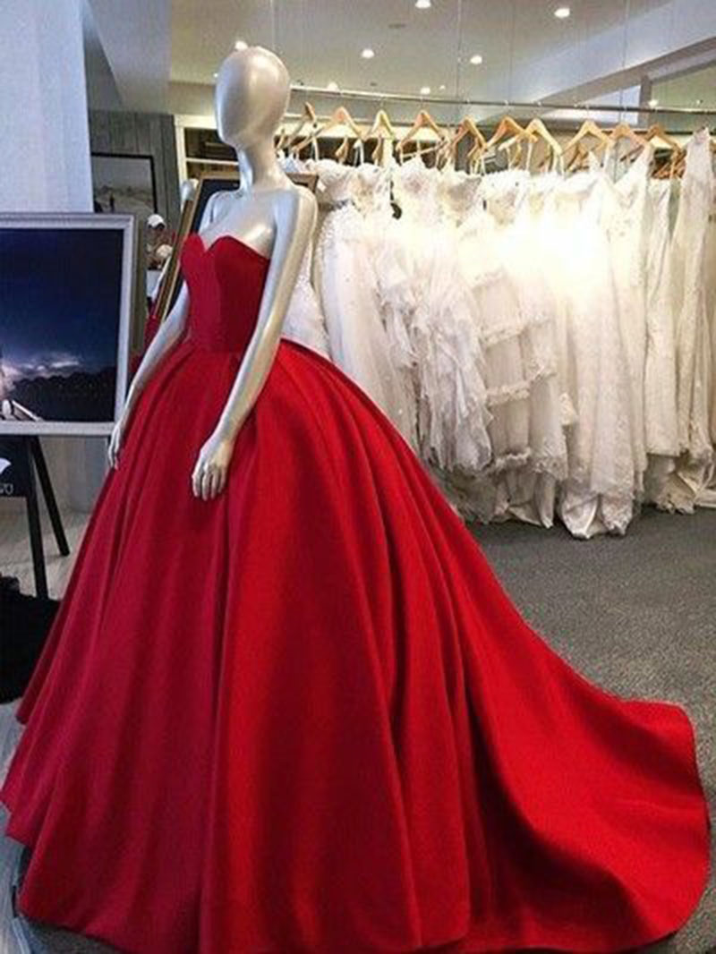 Ericdress Ball Gown Sweep/Brush Floor-Length Sleeveless Formal Dress Prom Dress