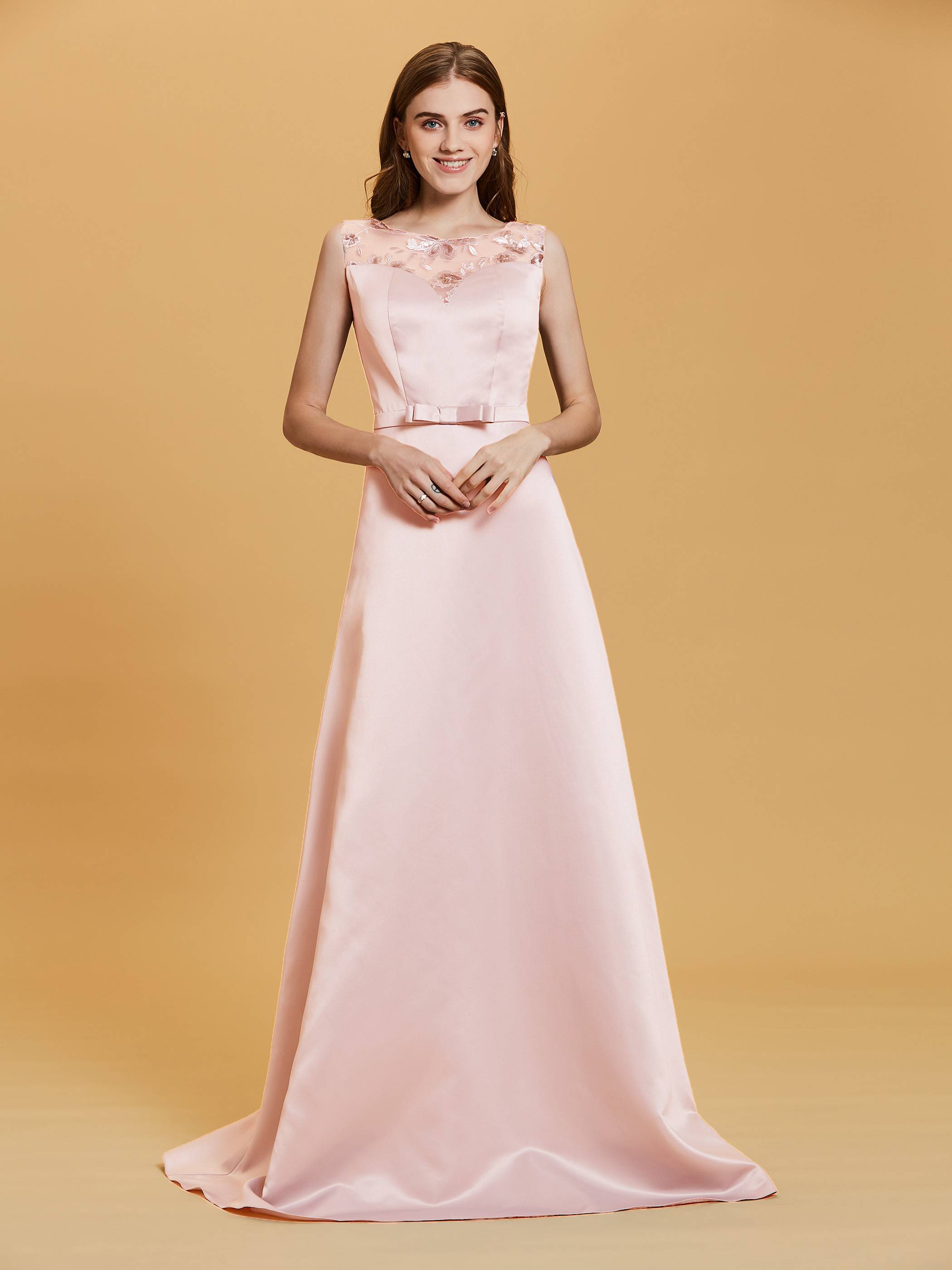 Ericdress Scoop Neck Sequins A Line Long Evening Dress