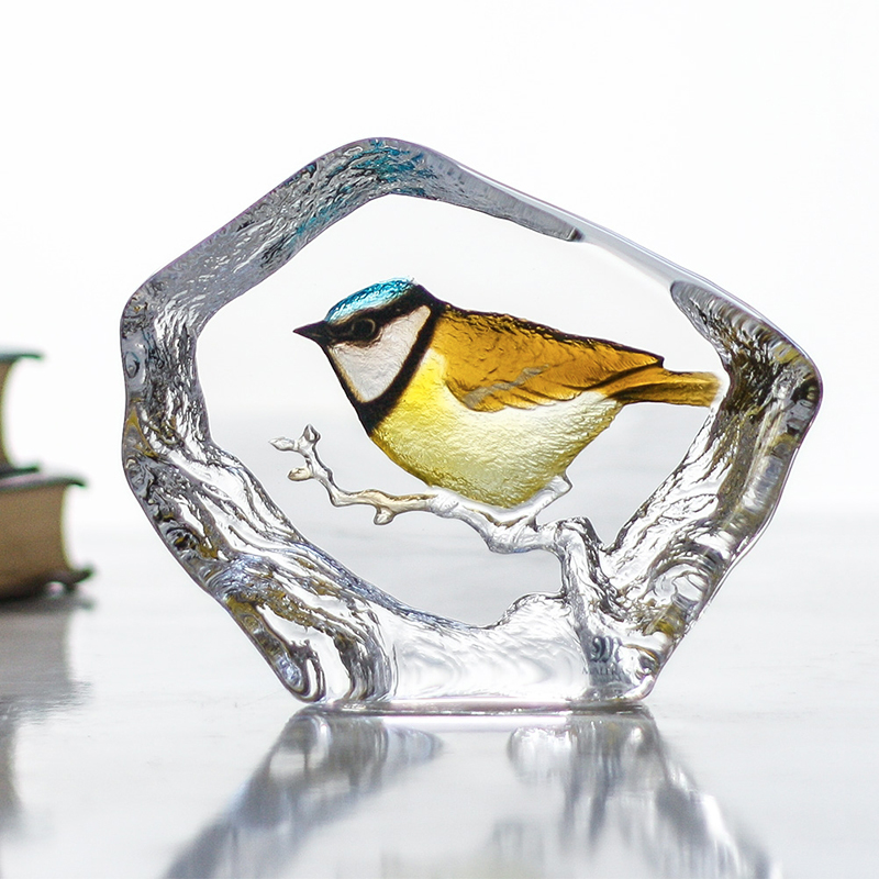  Blue-tit/Robin/Bullfinch Wildlife Series Animal Art Decorations Ornaments Gifts