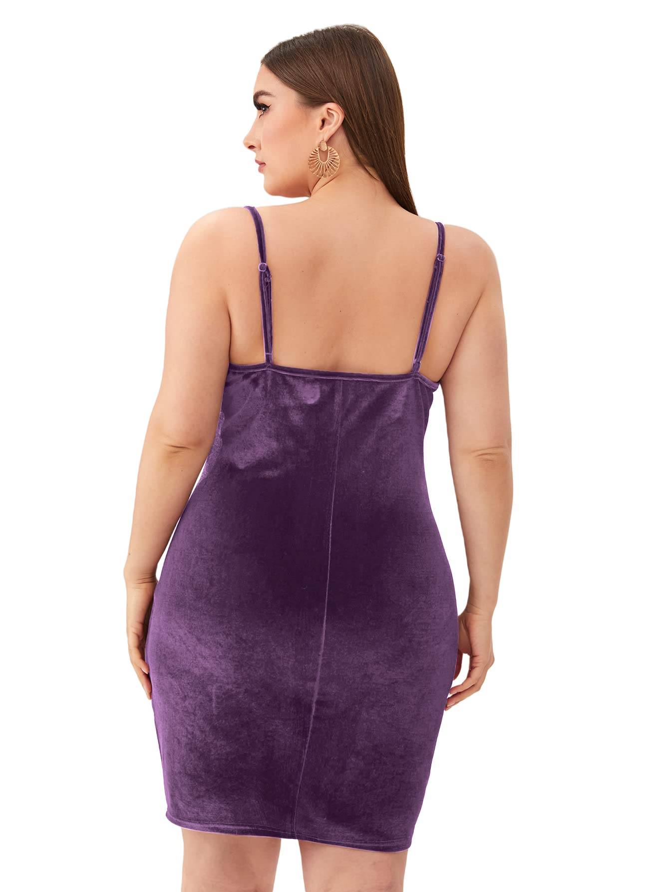 Women's Sexy Plus Size Strap Party Club Mini Dress