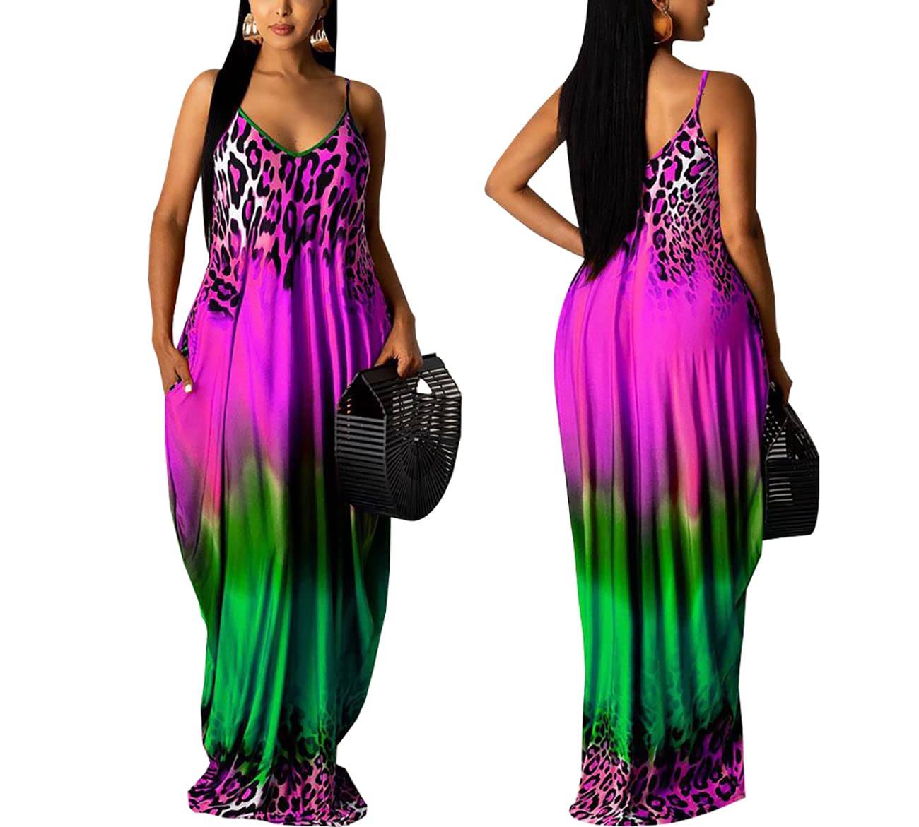 Summer Maxi Dresses for Women Plus Size Sundresses