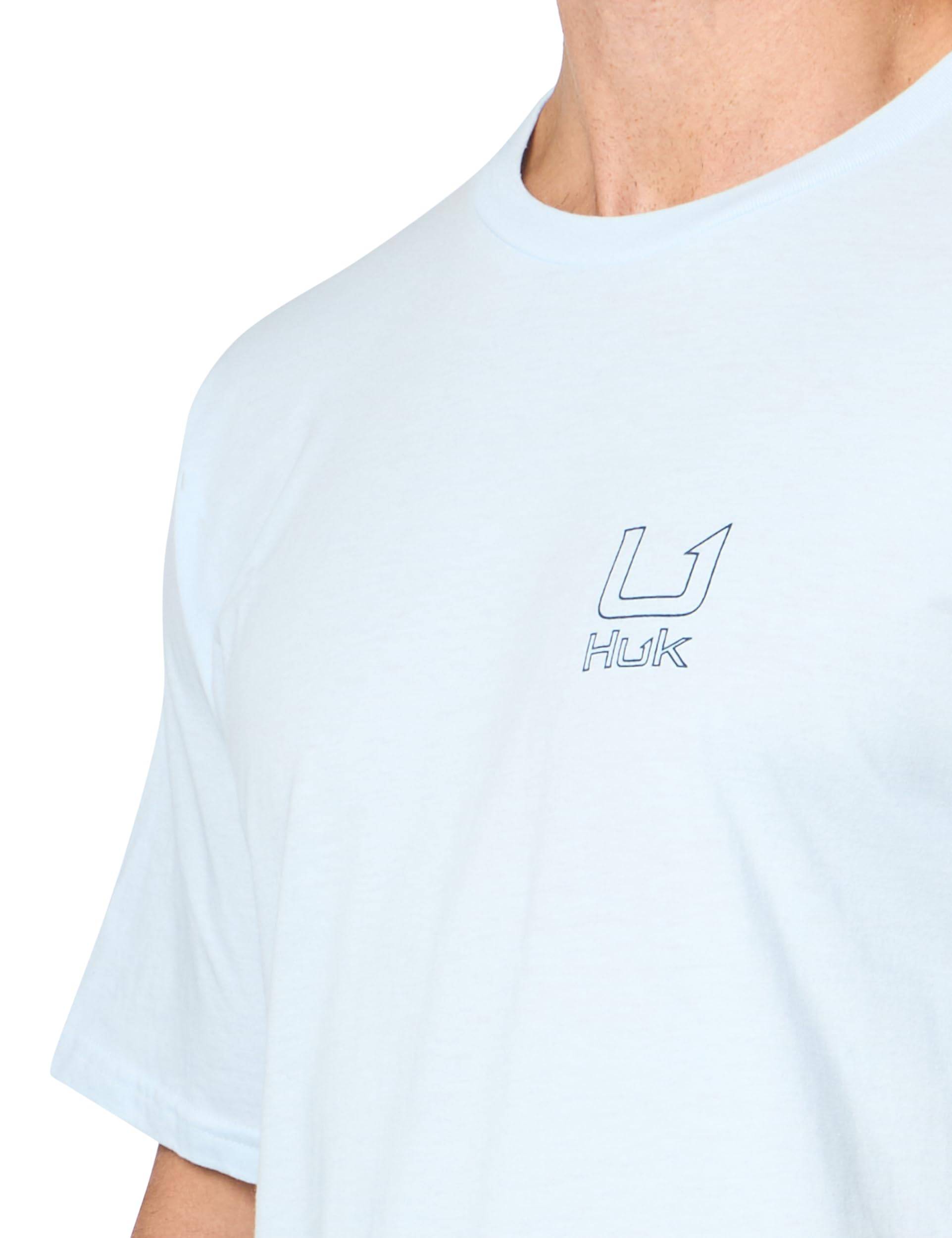 Men's Fishing Graphic Tee, Performance Short Sleeve, Quick-dry