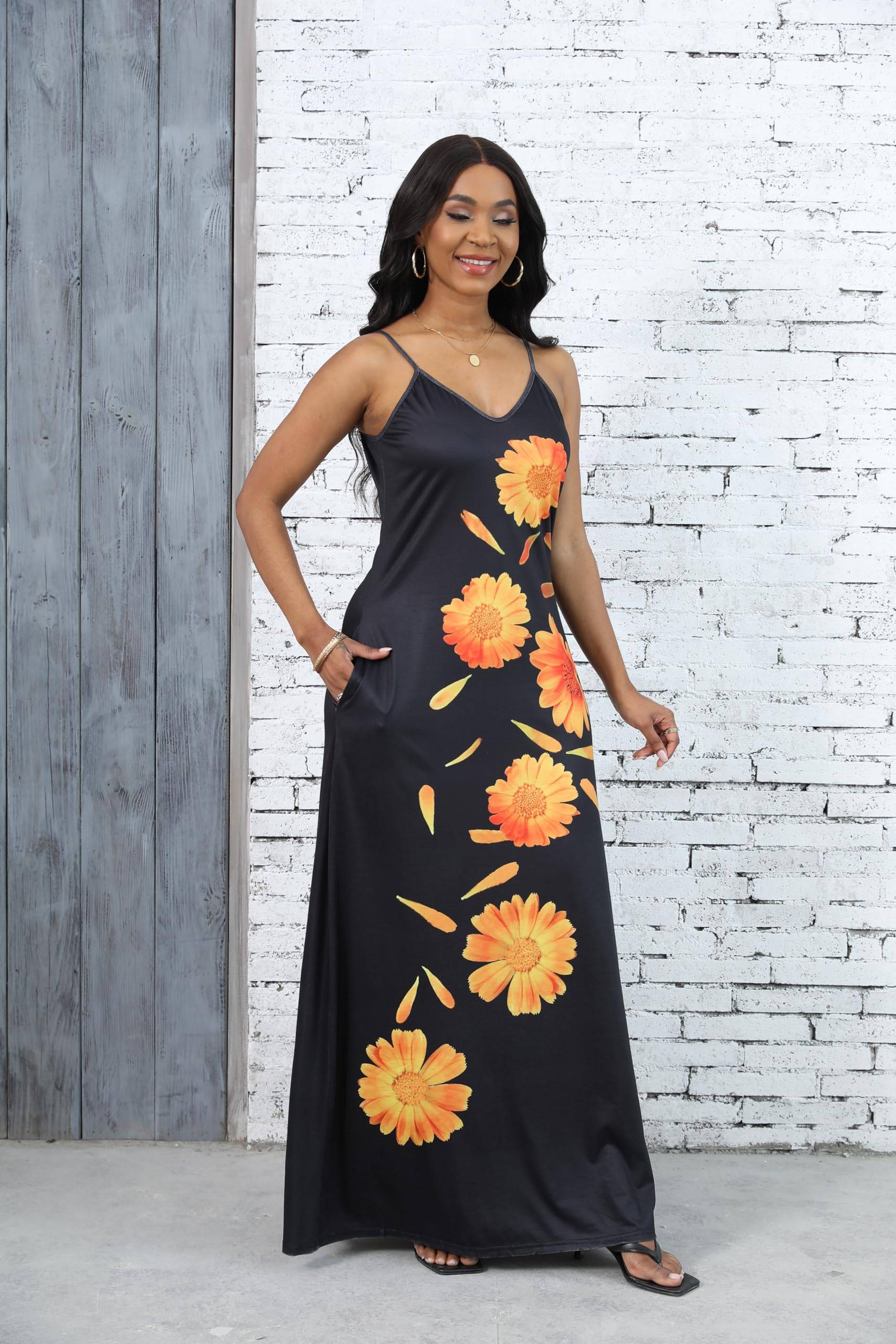 Summer Maxi Dresses for Women Plus Size Sundresses