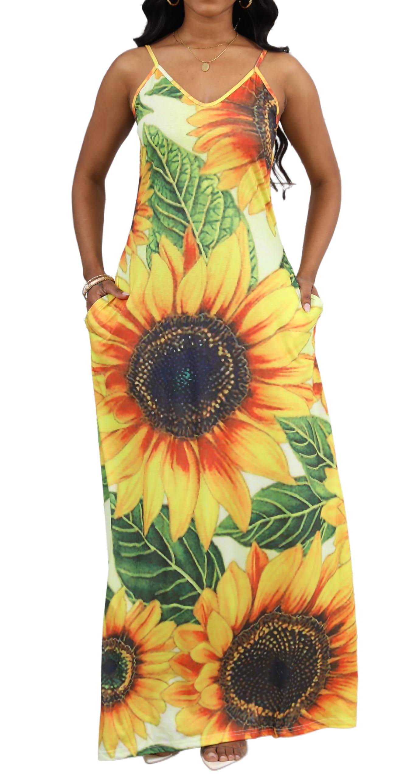 Summer Maxi Dresses for Women Plus Size Sundresses