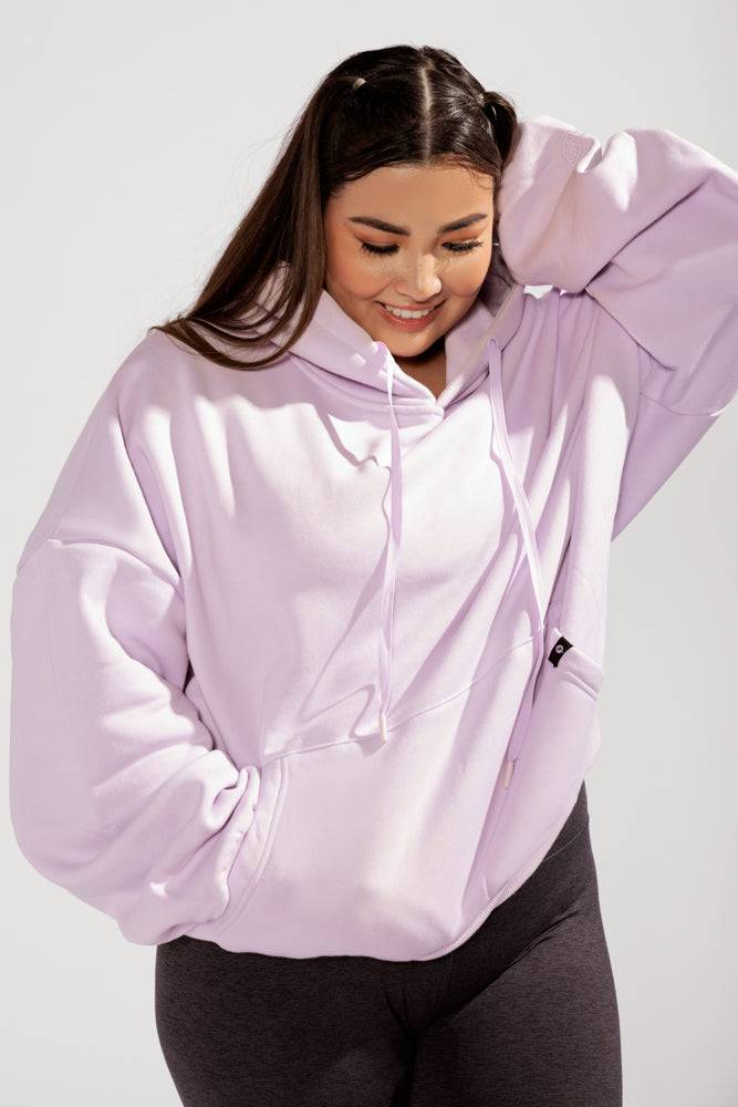 Pullover Cloud Hoodie - Pink Lilac