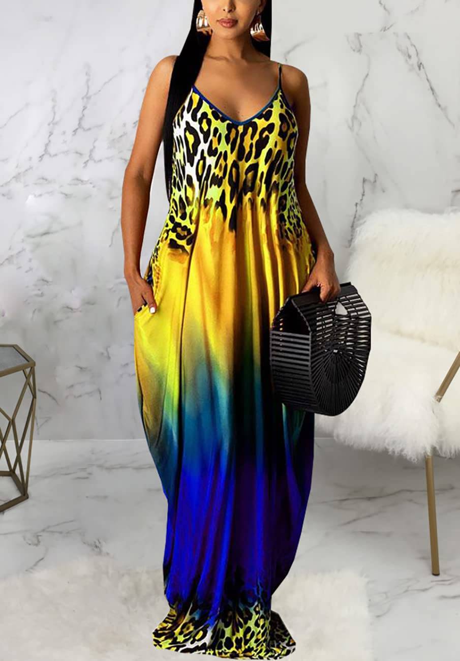 Summer Maxi Dresses for Women Plus Size Sundresses